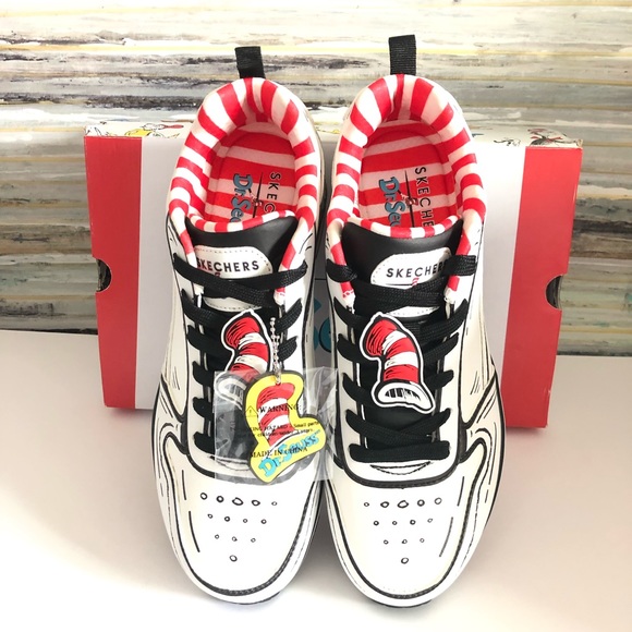 Skechers Women's Street Uno-Tip of His Hat Sneaker - Picture 7 of 9